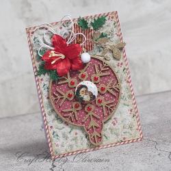 Mikołaj,święta,Boże Narodzenie,kartka - Kartki okolicznościowe - Akcesoria