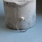 Pierścionki pierścionek srebro perła