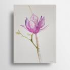 Obrazy kwiaty,akwarela,magnolia