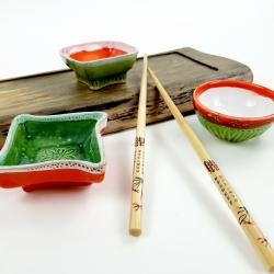 sushi ceramika recznie robiona zestaw - Ceramika i szkło - Wyposażenie wnętrz
