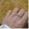 Pierścionki surowy pierścionek,srebrny pierścionek