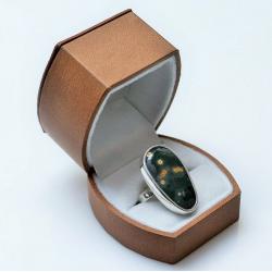 pierścionek z jaspisem,srebro,pierścionki,biżuteri - Pierścionki - Biżuteria