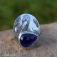 Pierścionki Srebrny regulowany pierścionek z łabędźiem