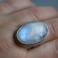 Pierścionki pierścionek srebro kamień księżycowy
