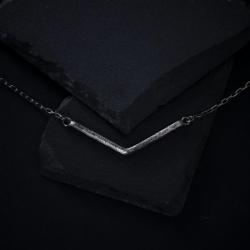 minimalistyczny,geometryczny naszyjnik - Naszyjniki - Biżuteria