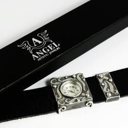 zegarek ze srebra,damski zegarek,bransoleta - Bransoletki - Biżuteria