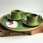 Ceramika i szkło ceramika hand made,patera,filiżanki