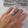 Pierścionki Delikatny pierścionek z larimarem,srebro
