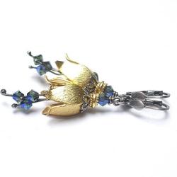 romantyczne,kwiaty,dzwonki - Kolczyki - Biżuteria