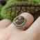 Pierścionki pierścionek srebro kwarc rutyl filigran