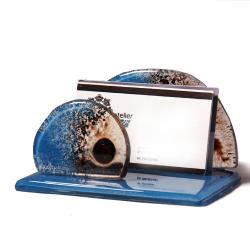 wizytownik ekologiczny prezent szkło stapiene - Ceramika i szkło - Wyposażenie wnętrz