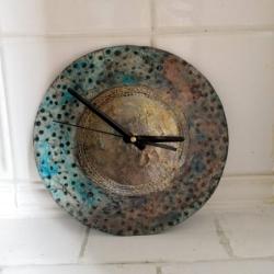 zegar ceramiczny,zegar ścienny,zegar na scianę - Zegary - Wyposażenie wnętrz