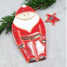 Ceramika i szkło Mikołaj,ozdoba świąteczna,na lodówkę