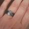 Pierścionki pierścionek z opalem,naturalny opal,oksydowany