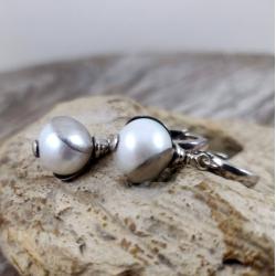 perłowe,delikatne - Kolczyki - Biżuteria