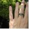 Pierścionki pierścionek srebrne kwiaty,labradoryt,gałązki
