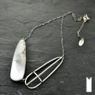 Naszyjniki minimalistyczny,surowy,prosty,srebrny