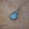 Wisiory wisiorek,wire wrapping,stal chirurgiczna,chalcedon