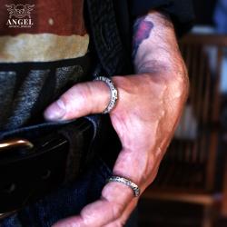 personalizowana obrączka na kciuk,męska biżuteria - Dla mężczyzn - Biżuteria