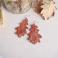 Kolczyki jeienne kolczyki,kolczyki liście,liście dębu