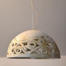 Ceramika i szkło lampa