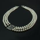 Bogaty naszyjnik z pereł