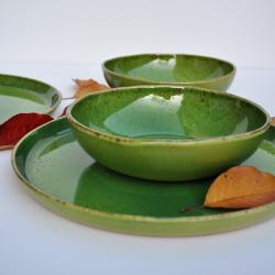 ceramika hand made,talerz,miska,miseczka - Ceramika i szkło - Wyposażenie wnętrz