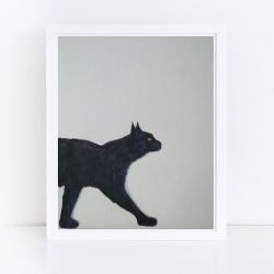 kotek,akwarela - Obrazy - Wyposażenie wnętrz