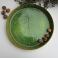 Ceramika i szkło patera urban jungle,zielona,liść,ceramika