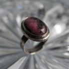 Pierścionki pierścionek,srebro,rodonit,czarny,różowy,925,