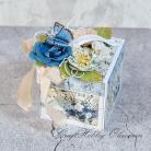 Kartki okolicznościowe ślub,exploding box,kwiaty,tort,torcik