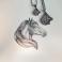 Broszki srebrny pin koń,srebrna broszka koń,przypinka