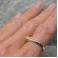 Pierścionki minimalistyczny,elegancki pierścionek z diamentem