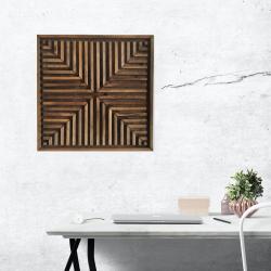 dekoracja z drewna,obraz minimalistyczny - Obrazy - Wyposażenie wnętrz