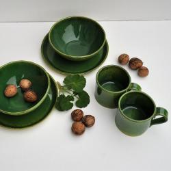 ceramika hand made,talerz,miseczka,kubek - Ceramika i szkło - Wyposażenie wnętrz