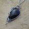 Wisiory wisior,fioletowy labradoryt,wire wrapping