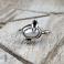 Pierścionki pierścionek srebrny,perła słodkowodna,boho