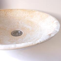 ludowa umywalka ceramiczna nablatowa,do chaty - Ceramika i szkło - Wyposażenie wnętrz