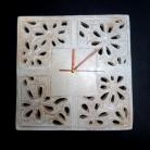 Ceramika i szkło zegar