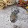 Naszyjniki agat indonezyjski,srebro,naszyjnik,wire wrapping