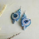 Kolczyki kolczyki sutasz,biżuteria soutache,sutasz