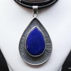 Wisiory wisior z lapis lazuli,srebro,wisiory,biżuteria