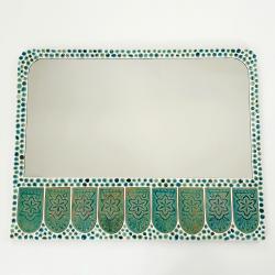mozaika ceramiczna lustro ceramiczne ceramika - Ceramika i szkło - Wyposażenie wnętrz