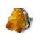 Pierścionki limonit,blask,złoty,żółty,srebrny,szarości.minerał