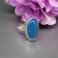 Pierścionki agat,pierścionek,regulowany rozmiar,błękit