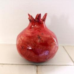 granat,owoce,owoc ceramiczny,granat ceramiczny - Ceramika i szkło - Wyposażenie wnętrz