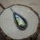 Wisiory wisiorek,labradoryt,wire wrapping,