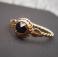 Pierścionki złoty pierścionek z czarnym diamentem